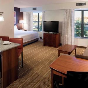 Day use room with living area at Residence Inn By Marriott Bentonville Rogers.