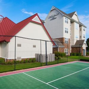 Tennis and basketball court available at Residence Inn By Marriott Bentonville Rogers.