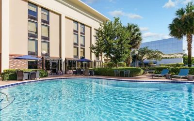 Refreshing outdoor pool at Hampton Inn By Hilton Fort Lauderdale-Cypress Creek.