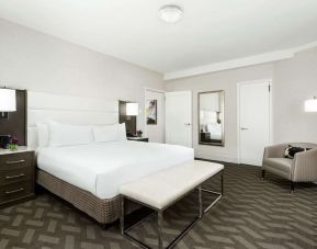 Day use room with natural light at Hilton Boston Park Plaza.