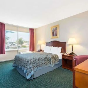 Day use room with work desk at Blue Way Inn & Suites Wichita East.