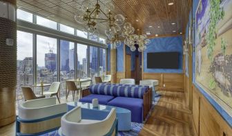Coworking lounge at Margaritaville Resort Times Square.