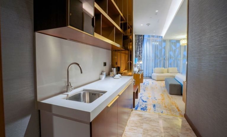 King room with kitchen at Velero Hotel Doha Lusail.