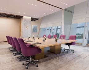 Meeting room at Velero Hotel Doha Lusail.