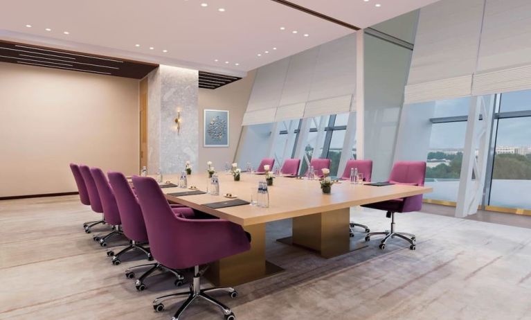 Meeting room at Velero Hotel Doha Lusail.