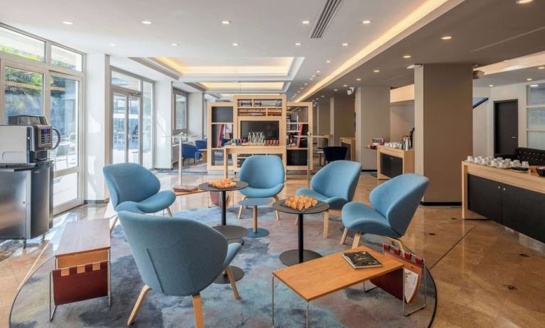 Lounge seating at DoubleTree By Hilton Paris Bougival.