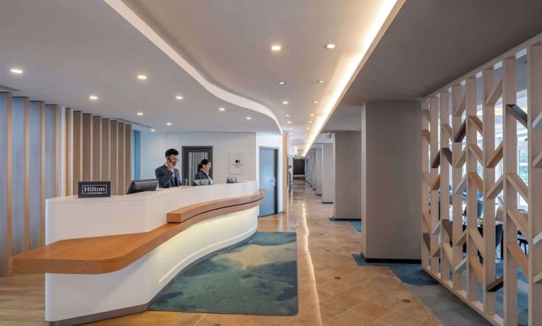 Reception hall at DoubleTree By Hilton Paris Bougival.