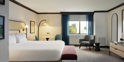 Day use room with natural light at Renaissance Boca Raton Hotel.
