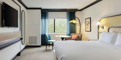 Day use room with natural light at Renaissance Boca Raton Hotel.
