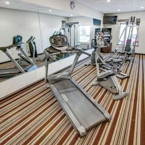 Fitness center available at Comfort Inn & Suites Triadelphia.