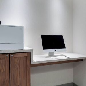 Business center available at Fairfield Inn & Suites By Marriott Kenosha Pleasant Prairie.