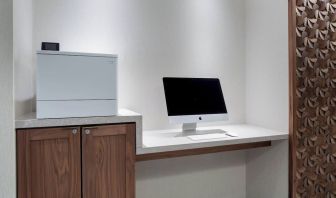 Business center available at Fairfield Inn & Suites By Marriott Kenosha Pleasant Prairie.