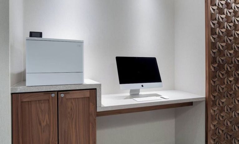 Business center available at Fairfield Inn & Suites By Marriott Kenosha Pleasant Prairie.