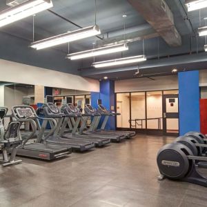 Well-equipped fitness center at The New Yorker Hotel, A Wyndham Hotel.