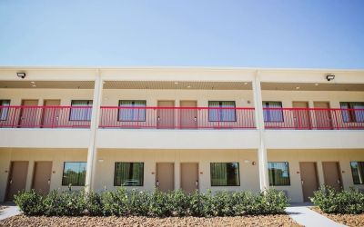 Hotel property at Palace Inn 290 & Jones Rd.