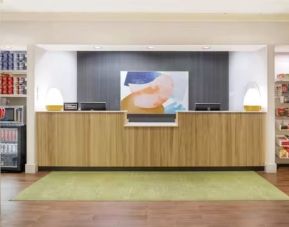 Reception and snack bar at Spark By Hilton Guelph.