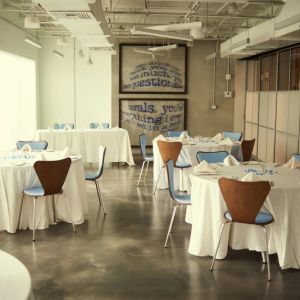 Banquet hall at Plunge Beach Resort.