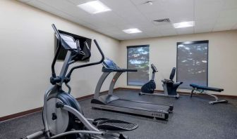 Fitness center at Comfort Inn & Suites Mankato.