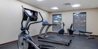 Fitness center at Comfort Inn & Suites Mankato.