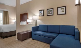 Day use room with living area at Comfort Inn & Suites Mankato.