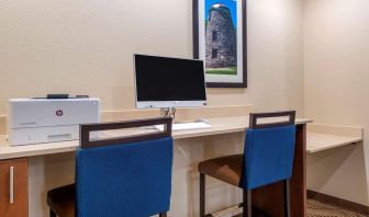 Business center at Comfort Inn & Suites Mankato.
