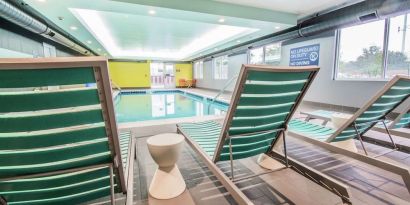 Refreshing indoor pool at Tru By Hilton Bowling Green.