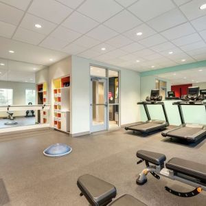 Fitness center at Tru By Hilton Wichita Northeast.
