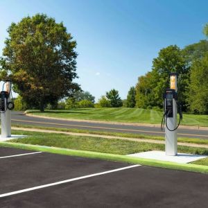 Parking area at Hilton Garden Inn Kennett Square.
