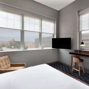 Day use room with natural light at The Slate Denver, Tapestry Collection By Hilton.