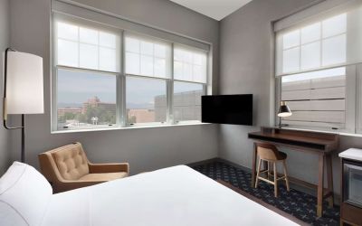 Day use room with natural light at The Slate Denver, Tapestry Collection By Hilton.