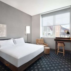 Day use room with work desk at The Slate Denver, Tapestry Collection By Hilton.
