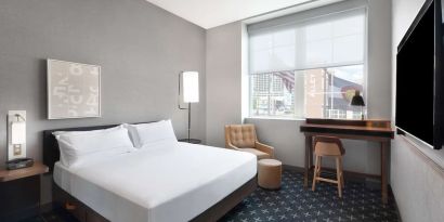 Day use room with work desk at The Slate Denver, Tapestry Collection By Hilton.