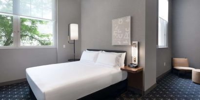 Day use room with natural light at The Slate Denver, Tapestry Collection By Hilton.