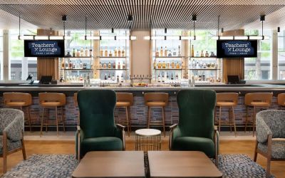 Hotel bar at The Slate Denver, Tapestry Collection By Hilton.