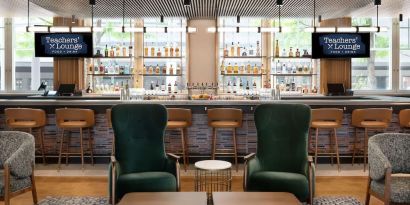 Hotel bar at The Slate Denver, Tapestry Collection By Hilton.