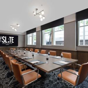 Professional meeting room at The Slate Denver, Tapestry Collection By Hilton.
