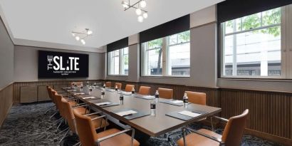 Professional meeting room at The Slate Denver, Tapestry Collection By Hilton.
