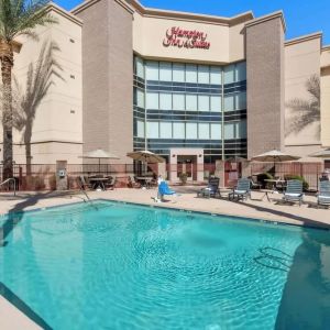 Refreshing outdoor pool at Hampton Inn & Suites Phoenix/Gilbert.