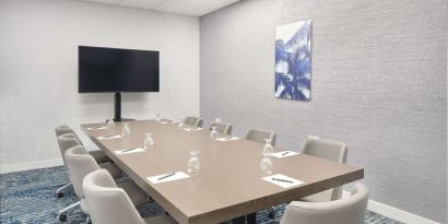 Meeting room available at Embassy Suites By Hilton Myrtle Beach Oceanfront Resort.