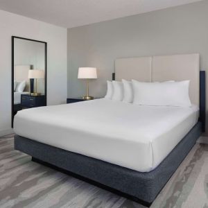 Day use room at Embassy Suites By Hilton Myrtle Beach Oceanfront Resort.