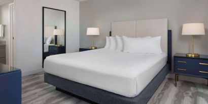Day use room at Embassy Suites By Hilton Myrtle Beach Oceanfront Resort.