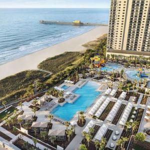 7 outdoor pools available  at Embassy Suites By Hilton Myrtle Beach Oceanfront Resort.