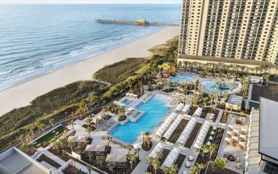 7 outdoor pools available  at Embassy Suites By Hilton Myrtle Beach Oceanfront Resort.