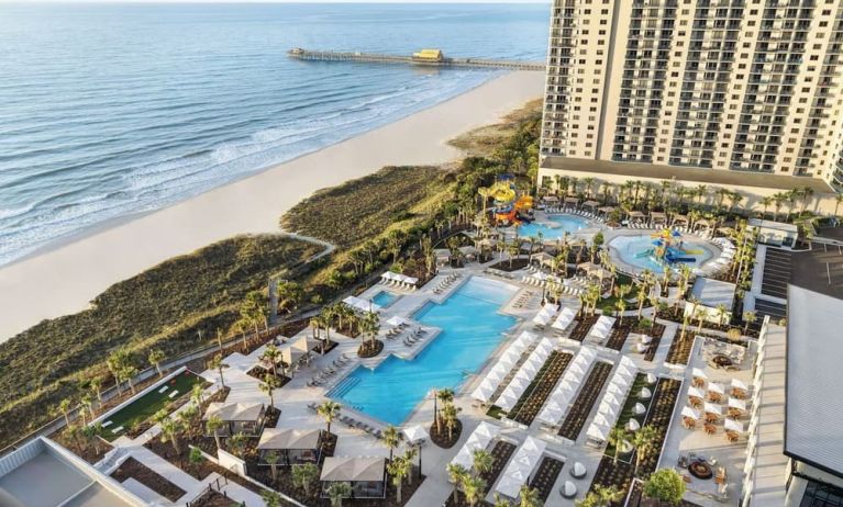 7 outdoor pools available  at Embassy Suites By Hilton Myrtle Beach Oceanfront Resort.