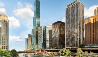 City views at Swissotel Chicago.