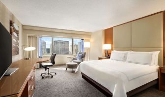 King suite at Swissotel Chicago.