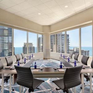 Meeting room at Swissotel Chicago.