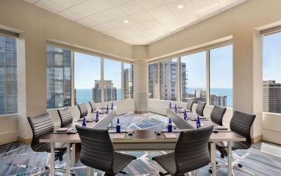 Meeting room at Swissotel Chicago.