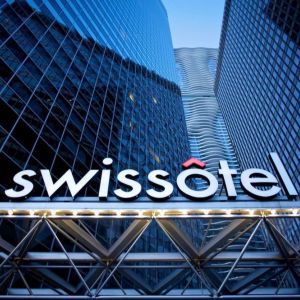 Hotel exterior at Swissotel Chicago.