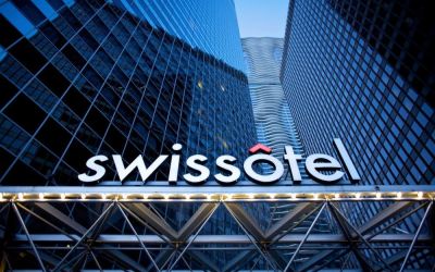 Hotel exterior at Swissotel Chicago.